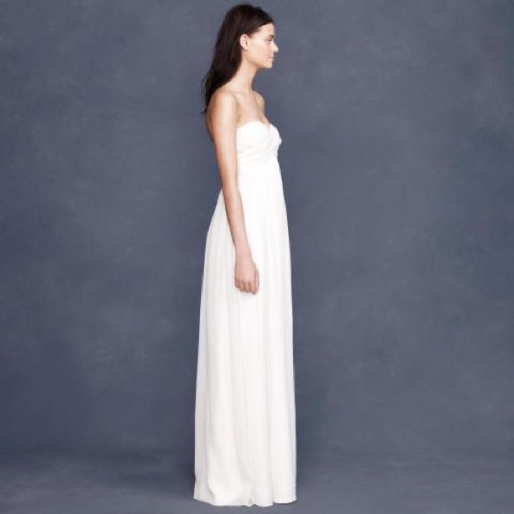 J Crew Taryn Gown in Eggplant
